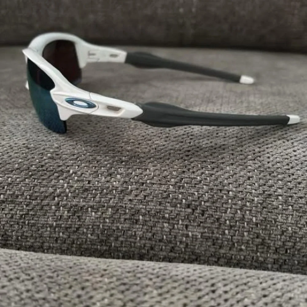 Oakley Sporty White Frame Sunglasses
